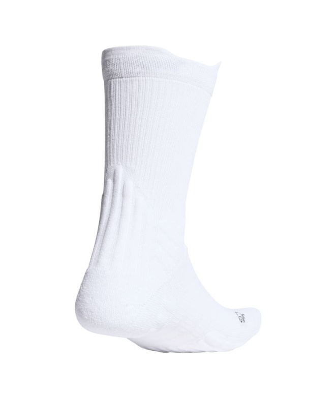 Meias de Tênis adidas Tennis Crw Sock Branco/Preto