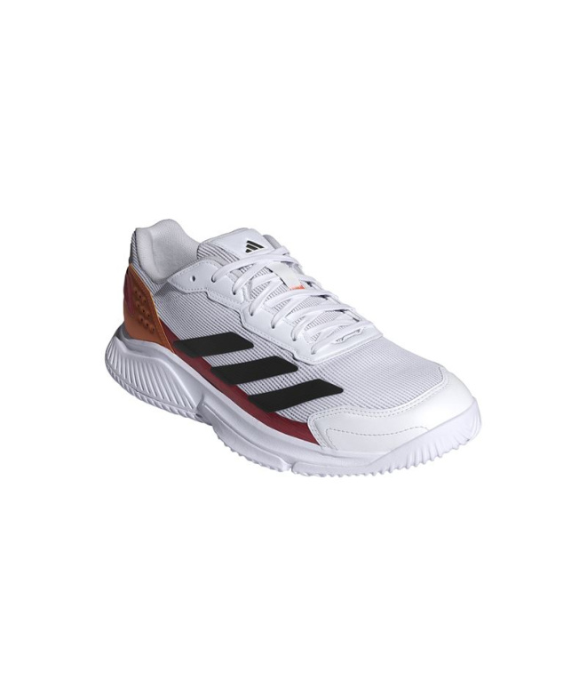 Chaussures de Pádel adidas Courtquick Homme Blanc
