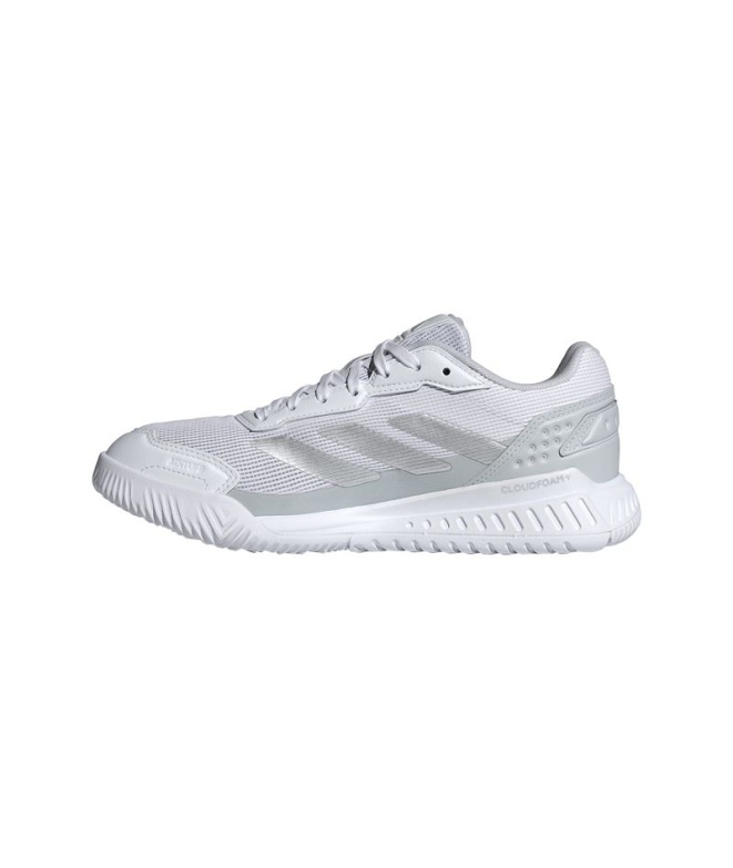 Chaussures de Pádel adidas Courtquick Femme Blanc