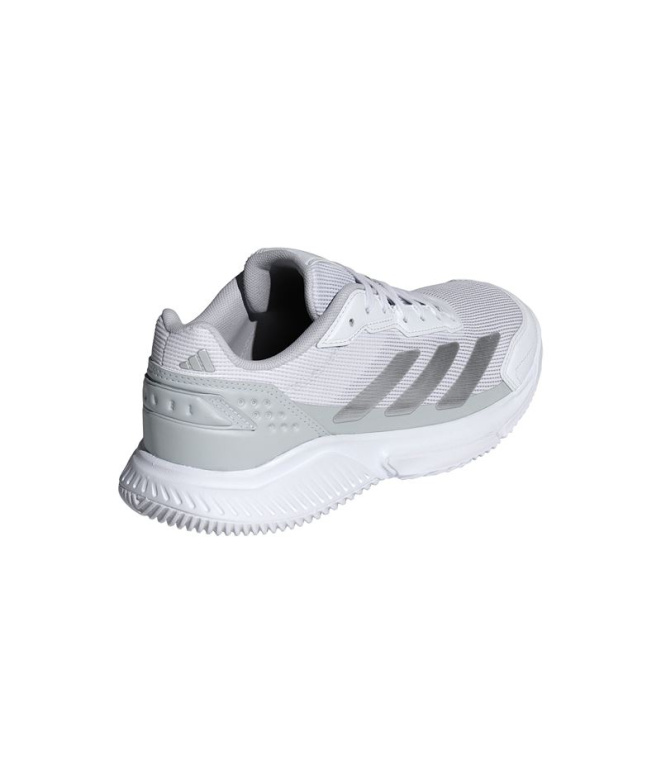Chaussures de Pádel adidas Courtquick Femme Blanc