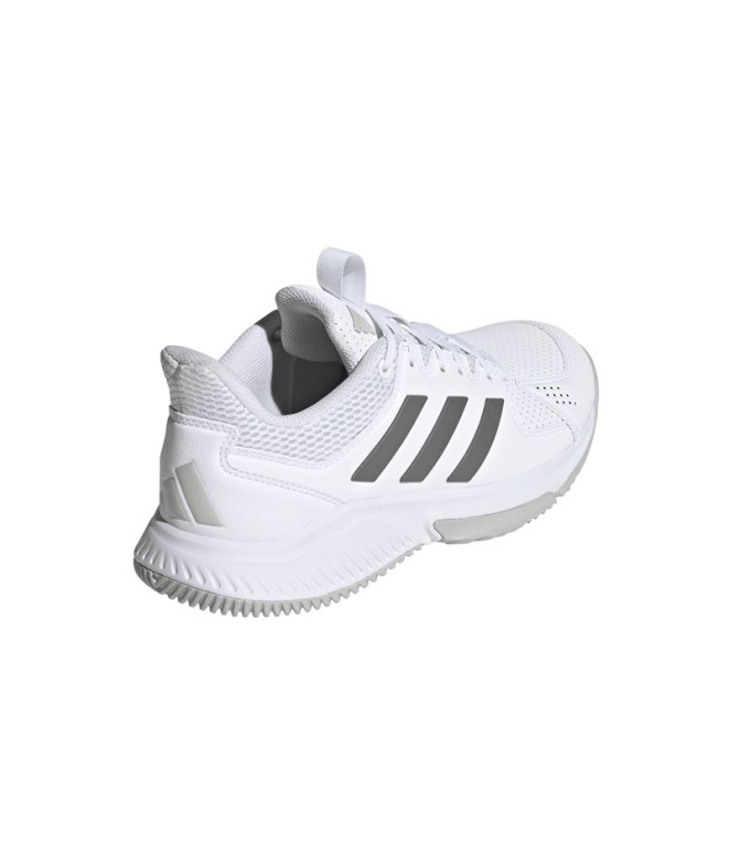 Chaussures de Handball adidas Court Flight Blanc