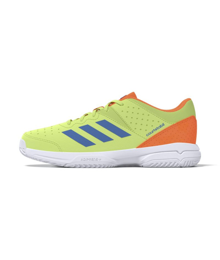 Chaussures de Handball adidas Court Stabil Jr Enfant Jaune