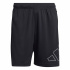 Calça de Fitness adidas We Base Big Logo Sho Homem Preto