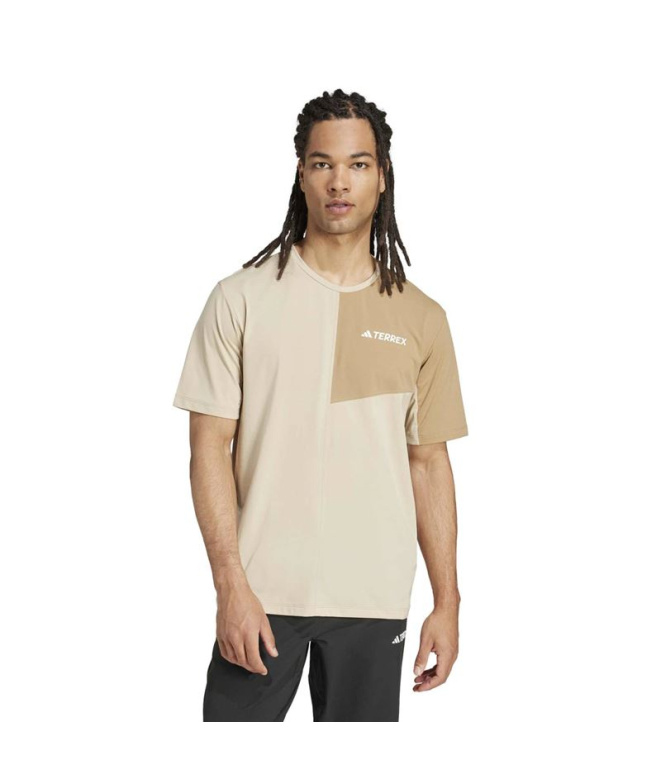 T-shirt de Montagne adidas Mt Homme Marron