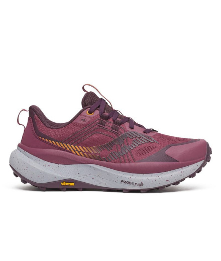 Chaussures de Running Saucony Xodus Ultra 4 Femme Bordeaux
