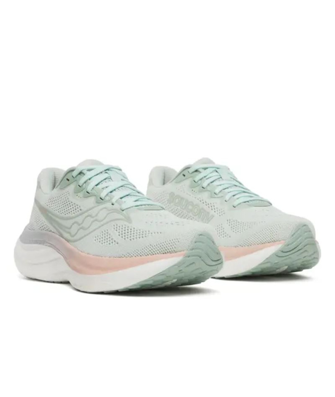 Zapatillas de Running Saucony Ride 19 Mujer Verde