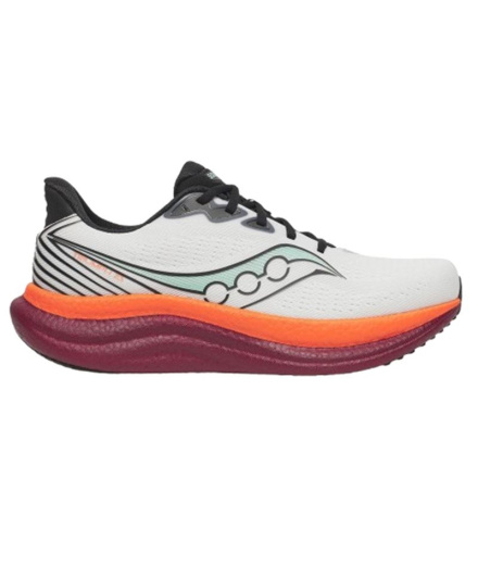 Chaussures de Running Saucony Triumph 23 Homme Blanc/Crimson