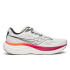 Zapatillas de Running Saucony Ride 19 Hombre Blanco/Crimson