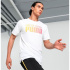 T-shirt Running Homme de Puma Run Favorties Forever Faster White