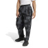 Pantalones de Montaña adidas Cargo Aop Hombre Negro