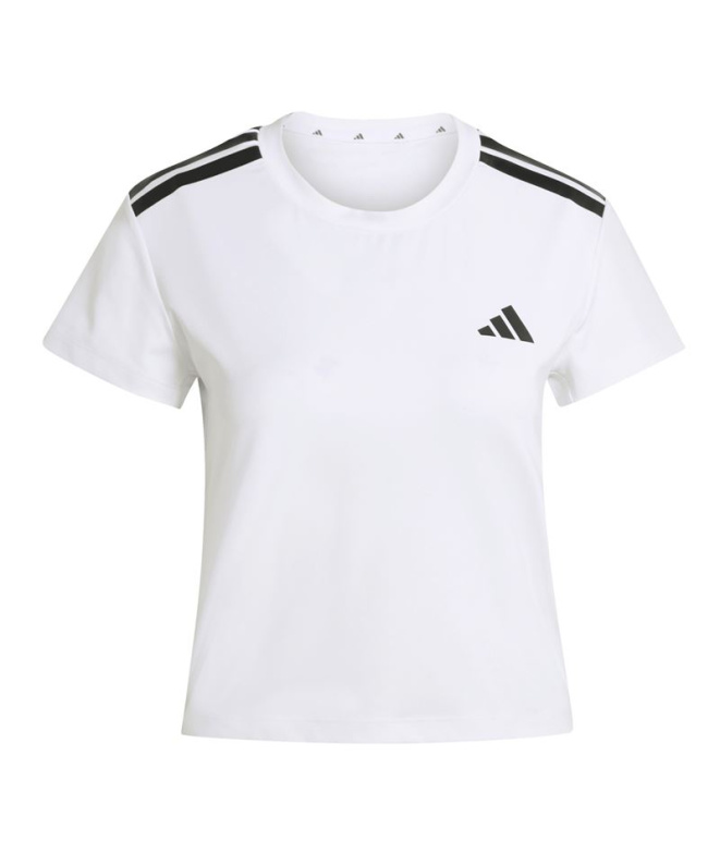 Camiseta de Fitness adidas Hyg Mulher Branco