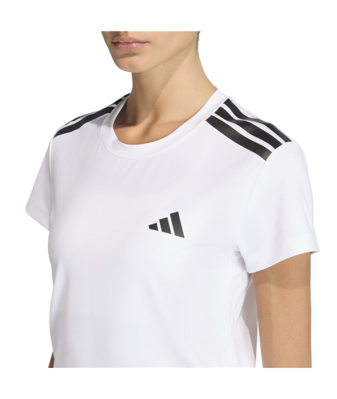Camiseta de Fitness adidas Hyg Mulher Branco