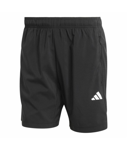 Pantalones de Fitness adidas We Bas Wv Sho Hombre Negro