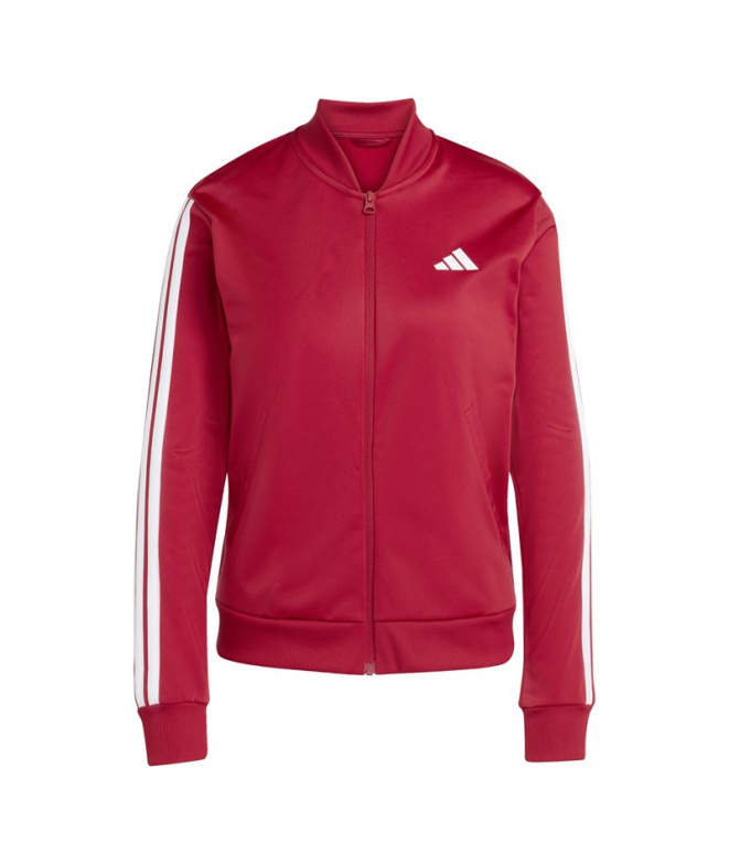 Chandal adidas Ess 3 Bandas Ts Mulher Vermelho