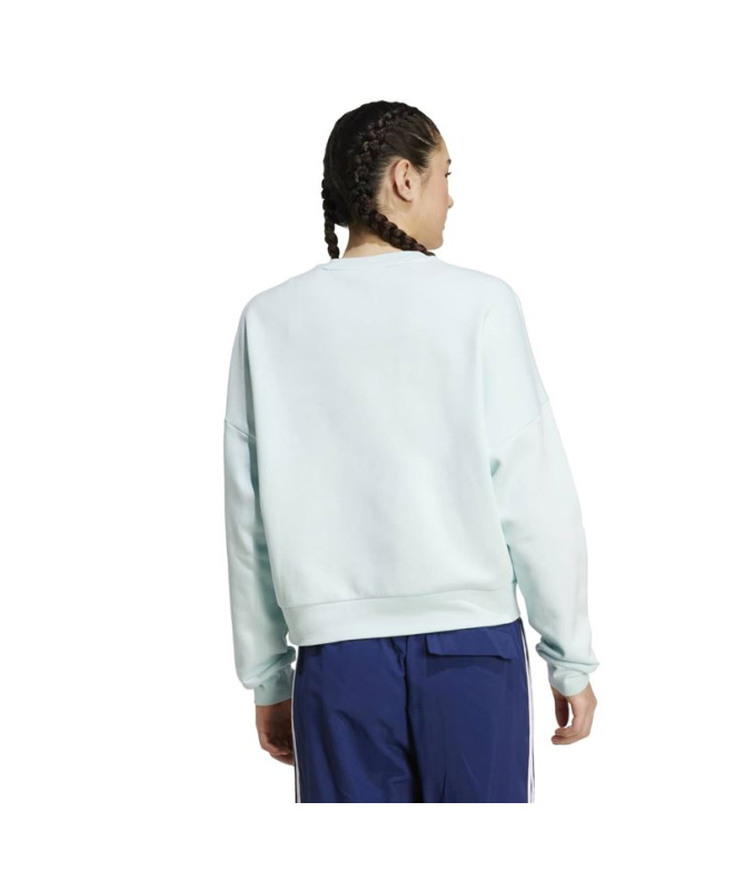 Sweat adidas Sl Fc Swt Femme Menhal / Blanc