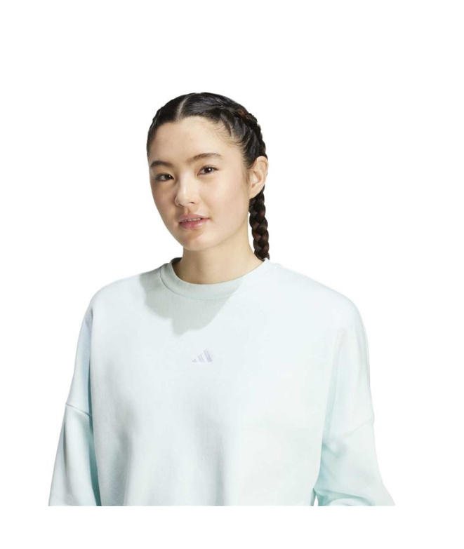 Moletom adidas Sl Fc Swt Mulher Menhal / Branco