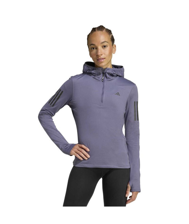 Moletom de Running adidas Otr B Win Hz Mulher...