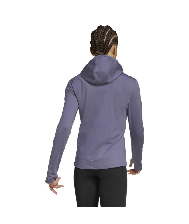 Moletom de Running adidas Otr B Win Hz Mulher...