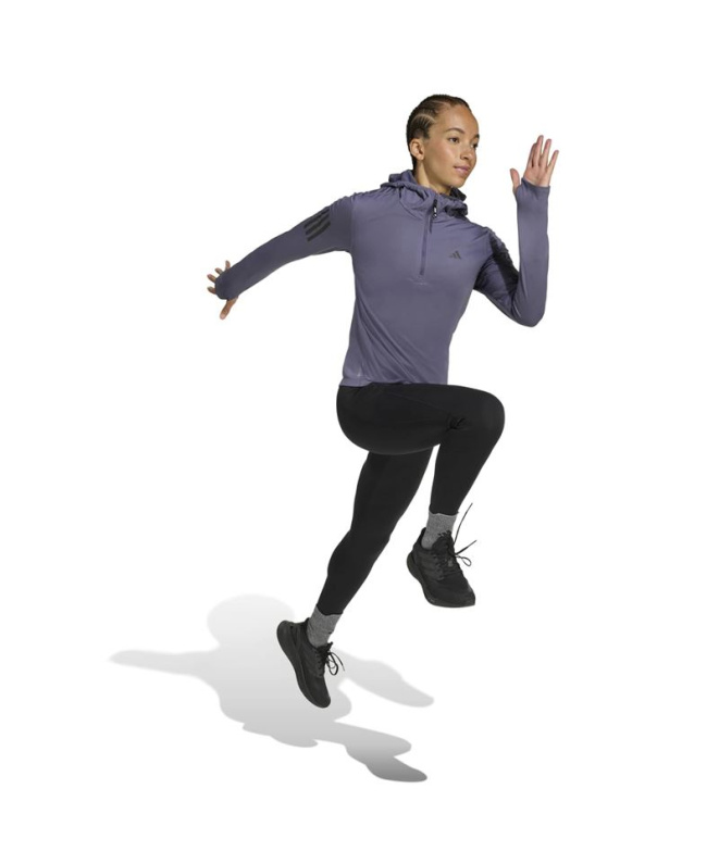 Moletom de Running adidas Otr B Win Hz Mulher...