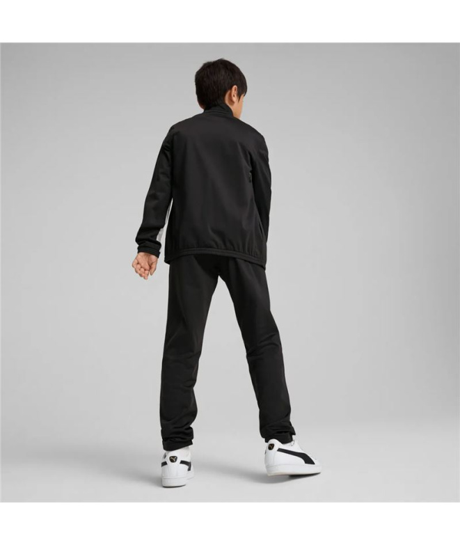 Fato de treino Puma Poly Colorblock, Preto, Menino