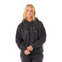 Moletom Rip Curl Hoodie Varsity Mulher Preto