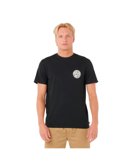 Camiseta Rip Curl Drifter Tee Homem Preto