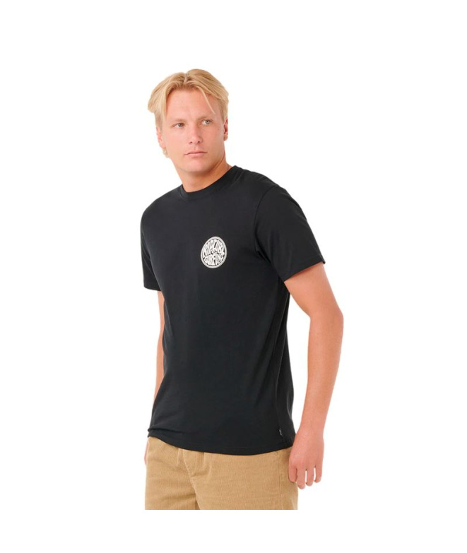 Camiseta Rip Curl Drifter Tee Homem Preto