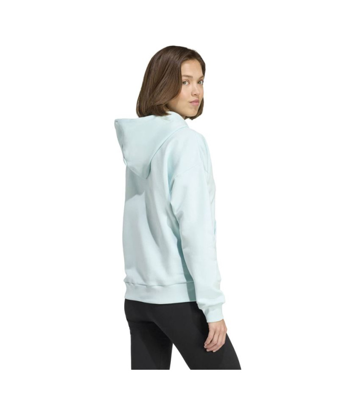 Moletom adidas Sl Fc Hd Mulher Menhal / Branco