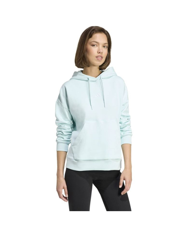 Sudadera adidas Sl Fc Hd Mujer Menhal / Blanco
