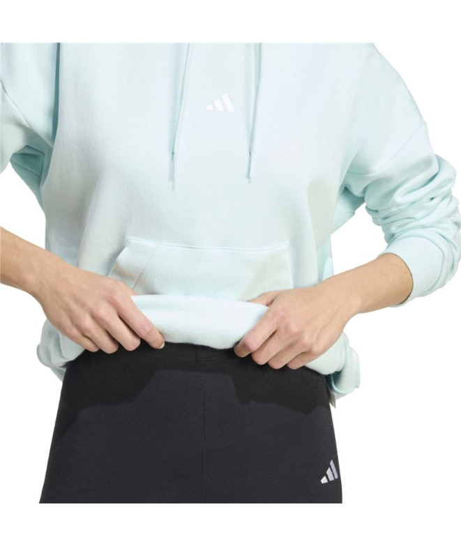 Moletom adidas Sl Fc Hd Mulher Menhal / Branco