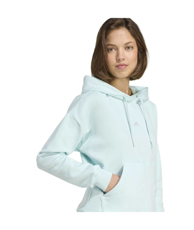 Sudadera adidas Sl Fc Hd Mujer Menhal / Blanco