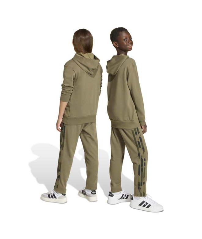 Chandal adidas Camo Ts Infantil Estoli/Negro