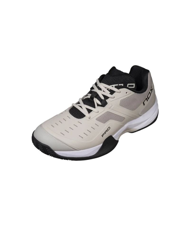 Chaussures de Pádel Nox AT10 Pro Silver Birch/Noir