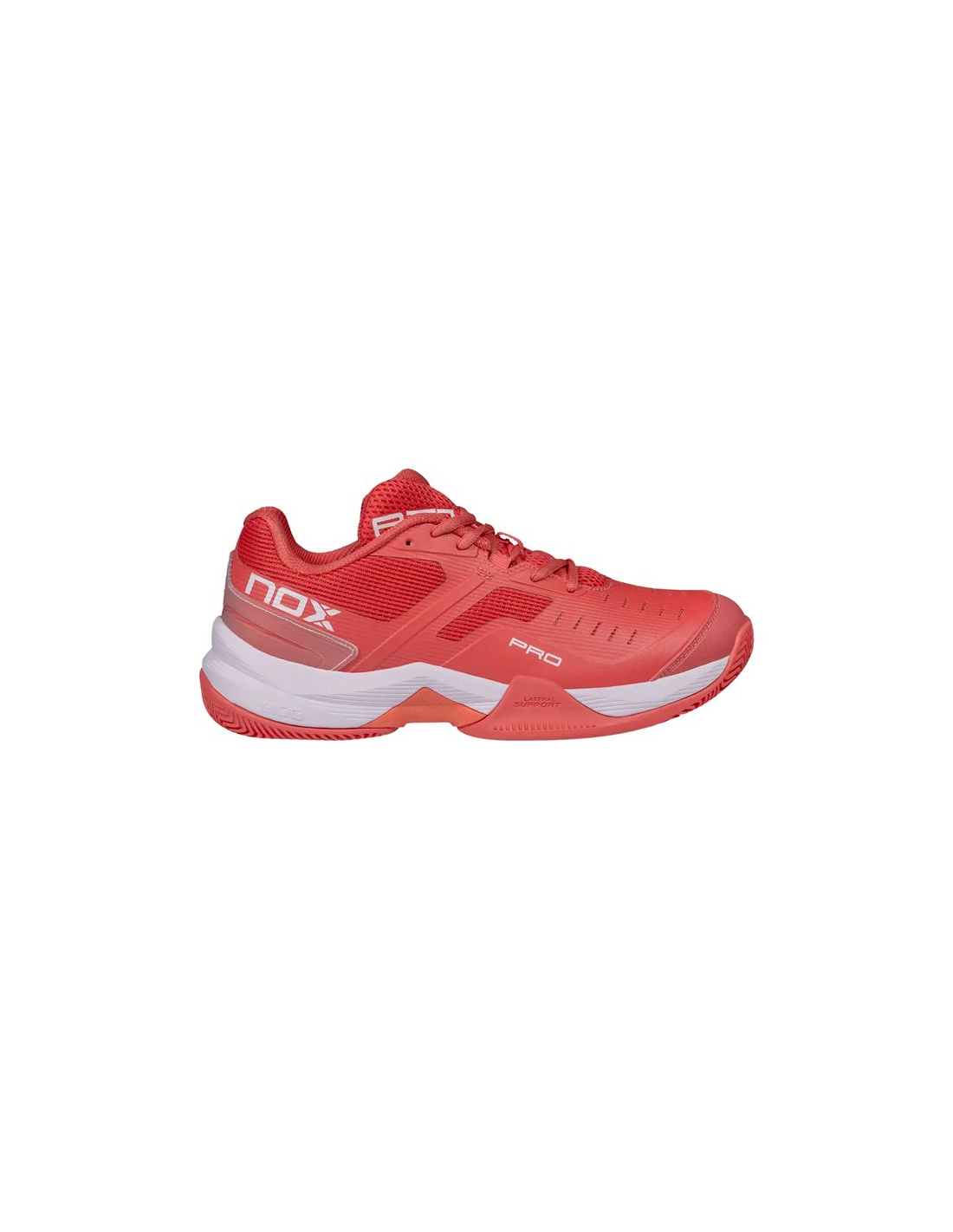 Sapatilhas de padel nox at10 pro coral do mar/branco