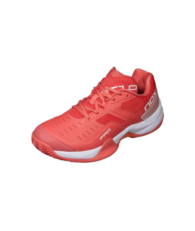 Zapatillas de Pádel Nox AT10 Pro Sea Coral/Blanco