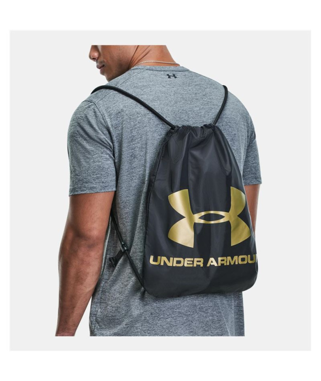 Saco Under Armour Ozsee Sackpack Noir/or doré