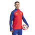 Sweat de Football adidas Espagne Tr Haut Homme Rouge