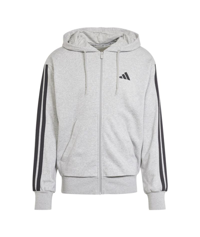 Veste adidas 3 Bandas Ft Fz Hd Homme Gris
