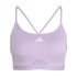 Sutiã esportivo de Fitness adidas Aerct Ls Bra Mulher Roxo
