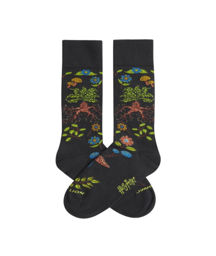 Calcetines Jimmy Lion Harry Potter Herbology Dark Gris