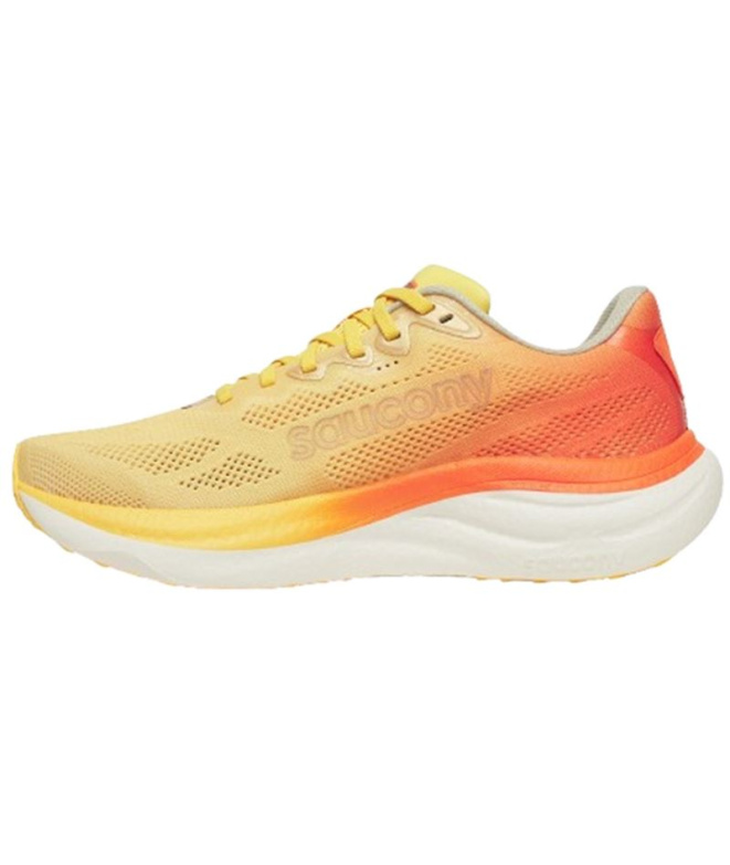 Chaussures de Running Saucony Ride 19 Homme Jaune
