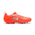 Botas de futebol Puma Future 9 Match Ll Mg Vermelho Infantil