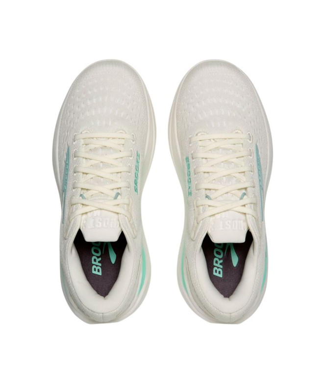 Zapatillas de Trail Brooks Ghost Max 3 Beige Mujer