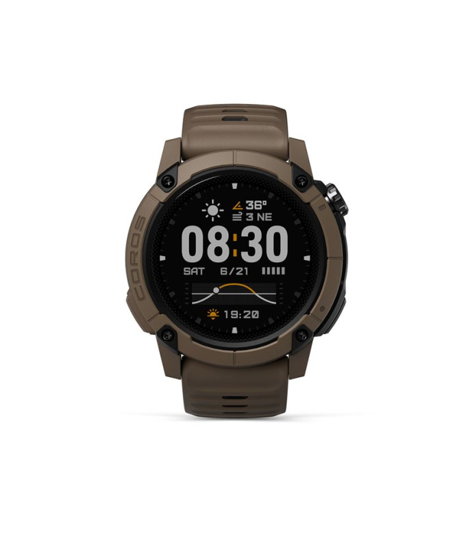 Relógio Coros GPS Nomad Marrom