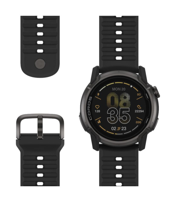 Montre Coros GPS Apex 4 42 Mm Noir