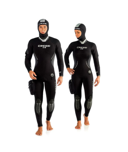 Neoprene Cressi Ice 2024 7MM Preto