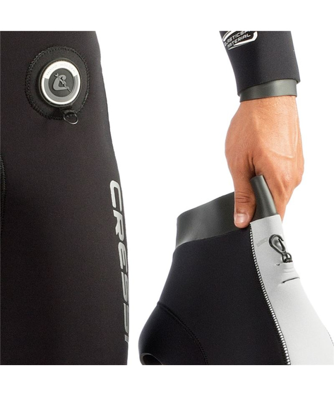 Neoprene Cressi Ice 2024 7MM Preto