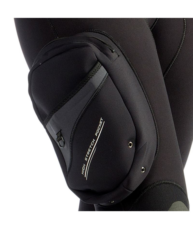 Neoprene Cressi Ice 2024 7MM Preto