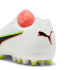 Bottes de football Puma King 20 Match Mg Homme Blanc