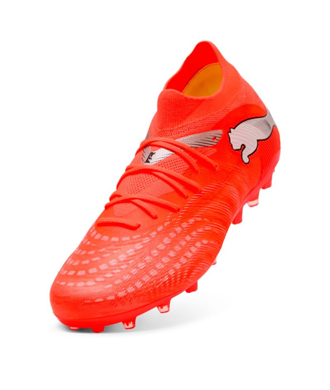 Botas de fútbol Puma Future 9 Match Mg, Rojo...